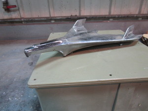 lot 361 image: 56 Chevy Hood Ornament