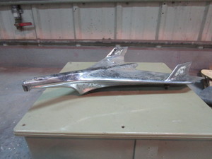 lot 363 image: 56 Chevy Hood Ornament