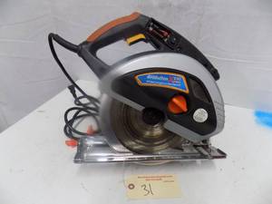 lot 31 image: Evolution Xtreme 230 TCT Steel Cutting circular Saw  Laser Guidance System