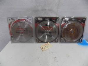 lot 32 image: 3 - Morse 9 Metal Cutting Blades for 9 Saw