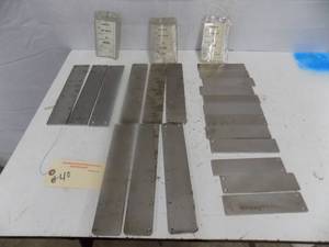 lot 40 image: Stainless Steel Plate Parts