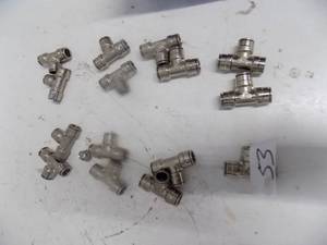 lot 53 image: 15 - Tee - Camozzi Fittings 6540-08-00