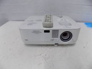 lot 83 image: Projector - NEC Model - NP510W with remote