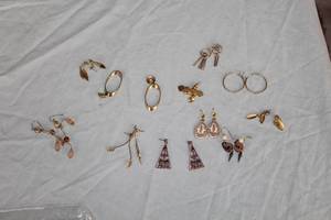 Lot of (11 pair) Womens Earrings