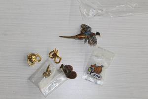 Lot of (6) Womens Pins
