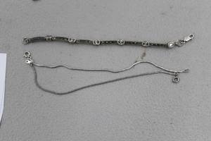 Lot of (3) Sterling Silver Bracelets 7