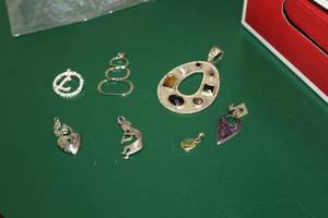 Lot of (8) Pendants