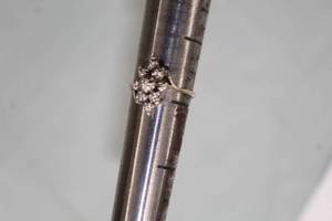 9 Single Cut Diamonds Ring Size 3