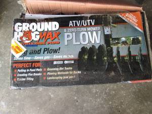 Ground Hog Max ATVUTV & Zero turn ...