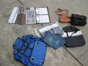 Pampered Chef tote and unused Messe...