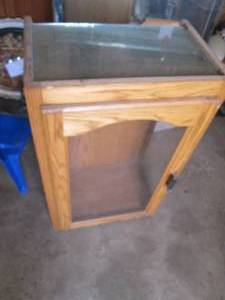 Wood Cabinet Style Display Encaseme...