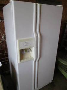 White Residential KitchenAid Side-b...