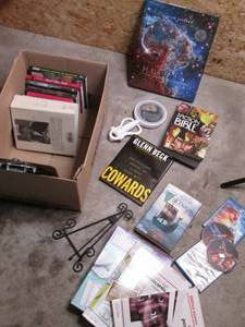 Assortment of books ranging from th...