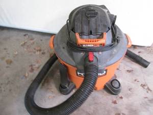 Ridgid 12 gallon blower vac shop-va...