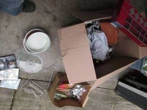 Box lot of random items ranging fro...