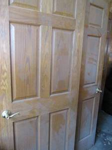 (7) golden Oak solid wood interior ...