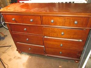 Aspen Home Cherry tone wood 8-drawe...