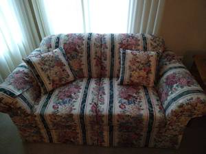 Floral Loveseat