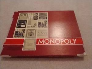 Vintage 1960s Monopoly