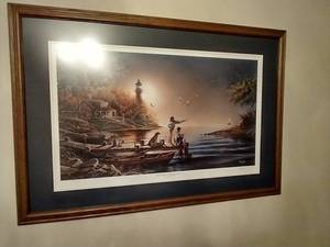 Signed & Numbered Terry Redlin Print - From Sea to Shining Sea