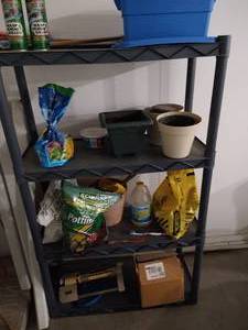 Shelf Unit & Contents