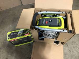 Lot of 2 Mixed Assorted Ryobi Powered Items Customer Returns See Terms on Auction
