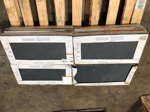 Pallet of Florida Tile Home Collection Galactic Slate Black 12 in. x 24 in. Matte Porcelain Floor and Wall Tile (13.62 sq. ft case) (9 Boxes) Customer Returns See Terms on Auction