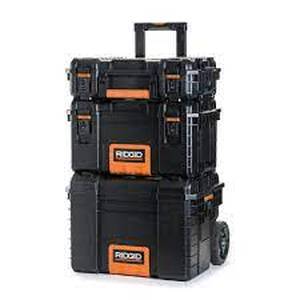 Lot of 2 RIDGID PRO Tool Storage System (3-Piece)Customer Returns See Terms on Auction