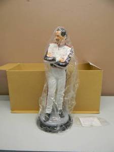 CHARACTER COLLECTIBLES - LIMITED EDITION - DALE EARNHARDT 3 - THE INTIMIDATOR SCULPTURE  - CERTIFICATE OF AUTHENTICITY