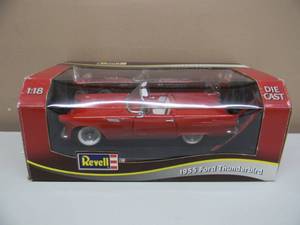 REVELL 118 SCALE - DIE CAST METAL - 1955 FORD THUNDER BIRD COOL PIECE - NEW IN BOX - SEE PICTURES