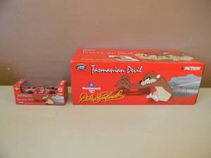 ACTION RACING COLLECTIBLES - DALE EARNHARDT #3 GM GOODWRENCH SERVICE PLUS - 124 SCALE DIE-CAST - 2000 MONTE CARLO - WITH MATCHING 164 SCALE DIE-CAST STOCK CAR - NEW IN BOX SEE PICTURES