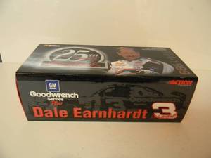 ACTION RACING COLLECTIBLES - DALE EARNHARDT #3 GM GOODWRENCH SERVICE PLUS - 25TH ANNIVERSARY - 124 SCALE DIE-CAST - 1999 MONTE CARLO - NEW IN BOX - SEE PICTURES