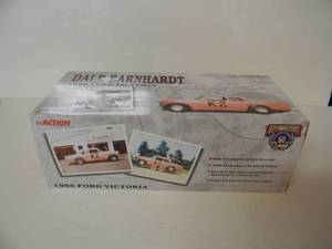 ACTION COLLECTIBLES - DALE EARNHARDT - 124 SCALE DIE-CAST STOCK CAR - K-2 1956 FORD - LIMITED EDITION - NEW IN BOX - SEE PICTURES