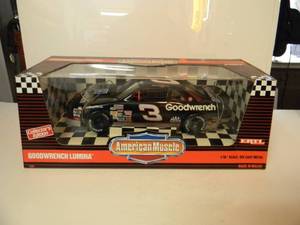 AMERICAN MUSCLE ERTL COLLECTORS EDITION 118 SCALE - DALE EARNHARDT #3 GOODWRENCH LUMINA - NEW IN BOX - GREAT PIECE - SEE PICTURES