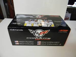 ACTION COLLECTIBLES CORVETTE RACING LIMITED EDITION 118 SCALE TOTAL PRODUCTION OF 81,500 - DALE EARNHARDT #3 GOODWRENCH SERVICE PLUS RACED VERSION - NEW IN BOX - GREAT PIECE - SEE PICTURES