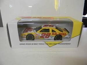 REVELL 124 SCALE - ERNIE IRVAN #28 MAC TOOLS PROMO THUNDERBIRD - NEW IN BOX - GREAT PIECE - SEE PICTURES