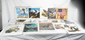 lot 55 image: Lot of 26 Various Vintage Formcraft Prints