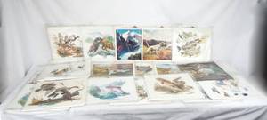 lot 56 image: Lot of 23 Various Vintage Formcraft Prints