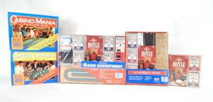 lot 111 image: Lot of Various Sets of Casino and Poker Games