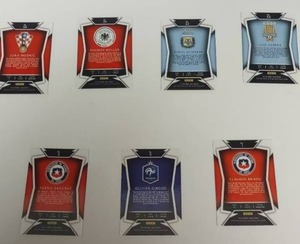 2015-16 Select Soccer Cards (Pogba, Ronaldo, Muller, Modric, Di Maria)