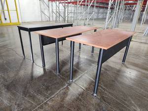 lot 298 image: Lot of (3) Office Tables