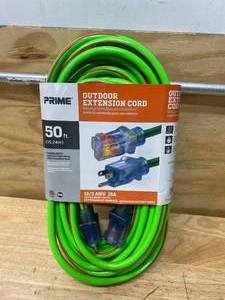 lot 21 image: PRIME Outdoor Extension Cord (50 ft.)