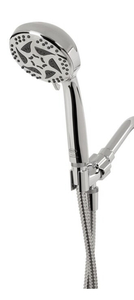 lot 22 image: Jacuzzi  Theraspin Chrome Handheld Shower 2.5-GPM (9.5-LPM)