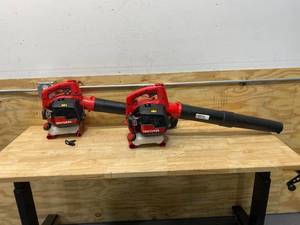lot 60 image: CRAFTSMAN Lot of 2- B210- 25cc- 2 Cycle Blowers