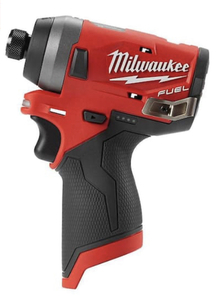 lot 93 image: MILWAUKEE M12 FUEL 12V Lithium-Ion Brushless Cordless 14 in. Hex Impact Driver (Tool-Only)