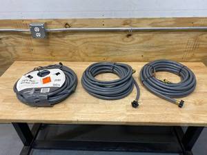 lot 96 image: Lot of 3-  Water Hoses- 50 ft