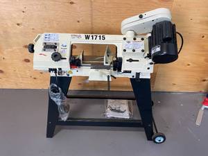 lot 25D image: SHOP FOX W1715 34 HP Metal Cutting Bandsaw (MSRP $1000)