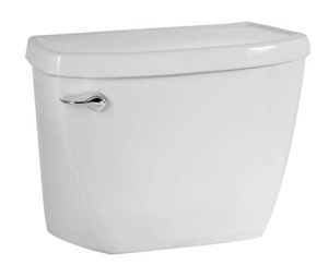 lot 111 image: AMERICAN STANDARD Yorkville Pressure-Assisted 1.6 GPF Single Flush Toilet Tank Only in White