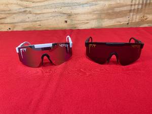 lot 120 image: Pit Viper Lot of 2 Pairs of Sunglasses (Replicas)