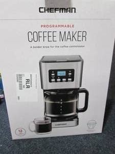 Chefman 12-Cup Square Programmable ...